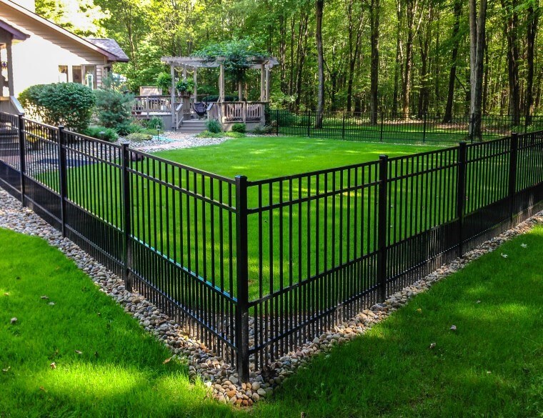 the Expert Aluminum Fence Exterior Home Renovations 912